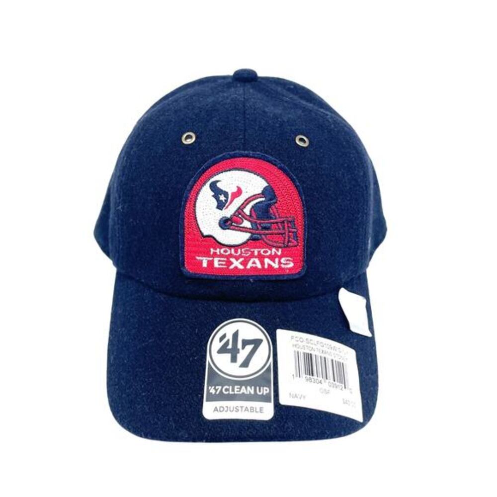 Houston Texans Stoney Clover Lane x'47 Unisex Adult Field Goal Clean Up Hat Blue